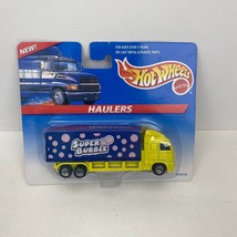 Hot Wheels Haulers Super Bubble Truck New On Card 1997 - $8.56