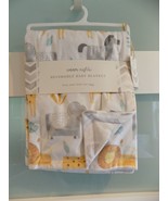 S.L. Home Fashions Warm Nights Safari Jungle Print Baby Blanket NEW - $49.40