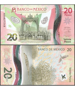 Mexico. Banknote 20 pesos. 2021. Unc. Polymer. Cat# P.NL - £3.54 GBP