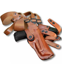 Fits Beretta 92FS Vertec 9mm 4.7”BBL W/Out Rail Leather Shoulder Holster #1002# image 6
