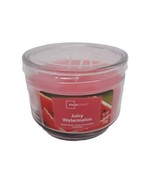 Juicy Watermelon Scented 3-Wick Glass Jar Candle, 11.5 oz - £8.26 GBP