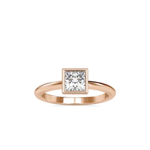 Radiant Reverie Engagement Ring- 0.92ct, Princess - $450.00