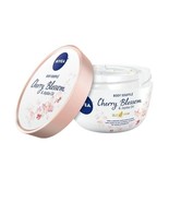 Nivea Body Cream Soufflé Cherry Blossom &amp; Jojoba Oil Moisturizer, 6.8 oz. - £6.75 GBP