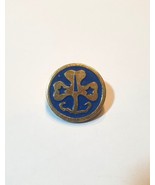 Vintage World Association of Girl Scouts (Girl Guides) Badge Lapel Pin m... - $329.92 MXN