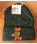 Grateful Dead Dancing Bear Beanie One Size Fits All New - £11.10 GBP
