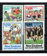 New Zealand 1054-1057 MNH Rugby World Cup Sports Games ZAYIX NZES0012M - £3.97 GBP