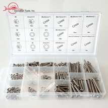 Swordfish 31920 - 224pc Stainless Steel Nut, Bolt, and Washer Assortment - $21.59