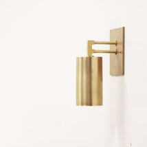 Brass Wall Sconce light, Modern brass light, Mid Century brass wall sconce light - £115.50 GBP