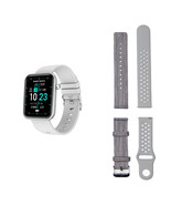 Color: GRAY - Advanced Smartwatch With Three Bands And Wellness + Activi... - $103.10 CAD