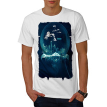 Wellcoda Globe Mystic Cool Mens T-shirt, Magic Graphic Design Printed Tee - £14.87 GBP+