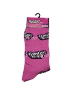 Bubble Yum Gum Crew Crazy Socks Mens Womens Pink Unique Fun - £5.98 GBP