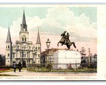 Jackson Square Cathedral New Orleans LA UNP Detroit Publishing UDB Postc... - £4.49 GBP