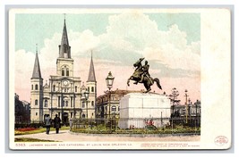 Jackson Square Cathedral New Orleans LA UNP Detroit Publishing UDB Postcard Y6 - £4.48 GBP