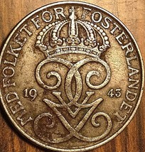 1943 Sweden 5 Ore - £1.67 GBP