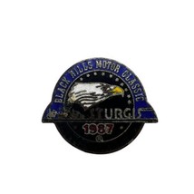 Rare Vtg 1987 Sturgis Black Hill motor classic Rally 2nd Year Collectible pin - £148.71 GBP