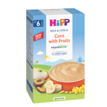 Hipp Organic Milk Cereal with Corn and Fruits - $14.01