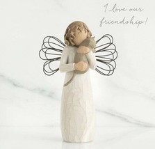 With Affection Angel Figure Sculpture Hand Painting Willow Tree By Susan Lordi - £59.06 GBP
