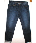  New J Brand Jeans Dark Womens NWT Aidan Slouchy Boy Jean 29 Ringer  - £228.70 GBP