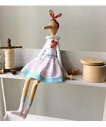 Tilda Pinocchio - girl Nursery kids room decor Fairytale character - $83.00