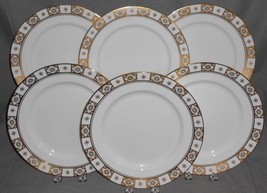 Set (6) Aynsley Bone China Belmont Pattern Dinner Plates Made In England - £156.60 GBP