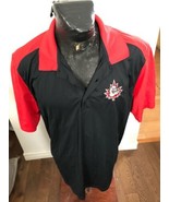 MENS XLarge Collared Golf Style Shirt Bulldogs Hockey - $13.43 CAD
