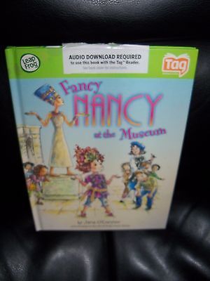 LeapFrog Tag Reading System  Fancy Nancy at the Museum Book EUC - $17.25