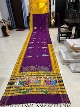 pure sambalpuri bridal party handloom sami tussar silk saree - $295.02