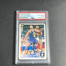 1993-94 Upper Deck #342 Tom Chambers Signed Card AUTO PSA Slabbed Jazz - £71.10 GBP