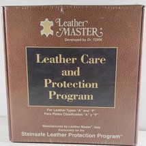 Leather Master Care and Protection Program Dr. Tork Types A and P NEW SEALED - £14.78 GBP