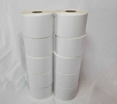 2&quot; x 1&quot; Direct Thermal Labels White - 10 Rolls of 1,000 - Rollo Zebra Dymo - £36.95 GBP