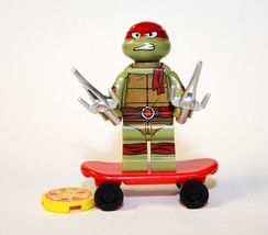 Minifigure Toy Raphael Teenage Mutant Ninja Turtle TMNT Mutant Mayhem Movie FAST - £5.83 GBP