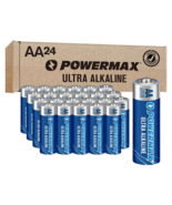 24 Pcs Double AA Batteries, Ultra Long Lasting Battery with Reclosable P... - $243.70 MXN