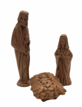 Byron Molds Holy Family Jesus Mary Joseph Nativity Pieces Vintage Christmas 1973 - £59.30 GBP