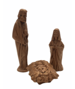 Byron Molds Holy Family Jesus Mary Joseph Nativity Pieces Vintage Christ... - $74.99