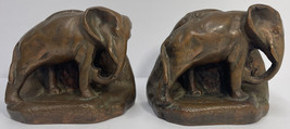 Pair of Elephant Bookends 5-1/2&quot; Tall - £37.39 GBP