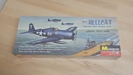 Monogram Airplane Model F65-5 Hellcat WW2 1/48 PA80 1996 Factory Sealed - $25.13