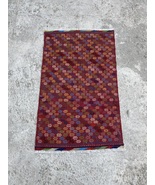 Afghan Tribal Flatweave Kilim Rug - Multicolor Handwoven Rug - $166.00