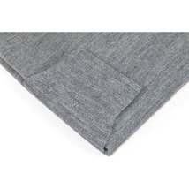 Mens PRINCELY Soft Merinos Wool Sweater Knits Lightweight Polo 1011-40 Mid Gray image 5
