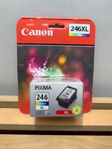 New Genuine Canon 246XL Color Ink Cartridge PIXMA new &amp; factory sealed  - $25.00