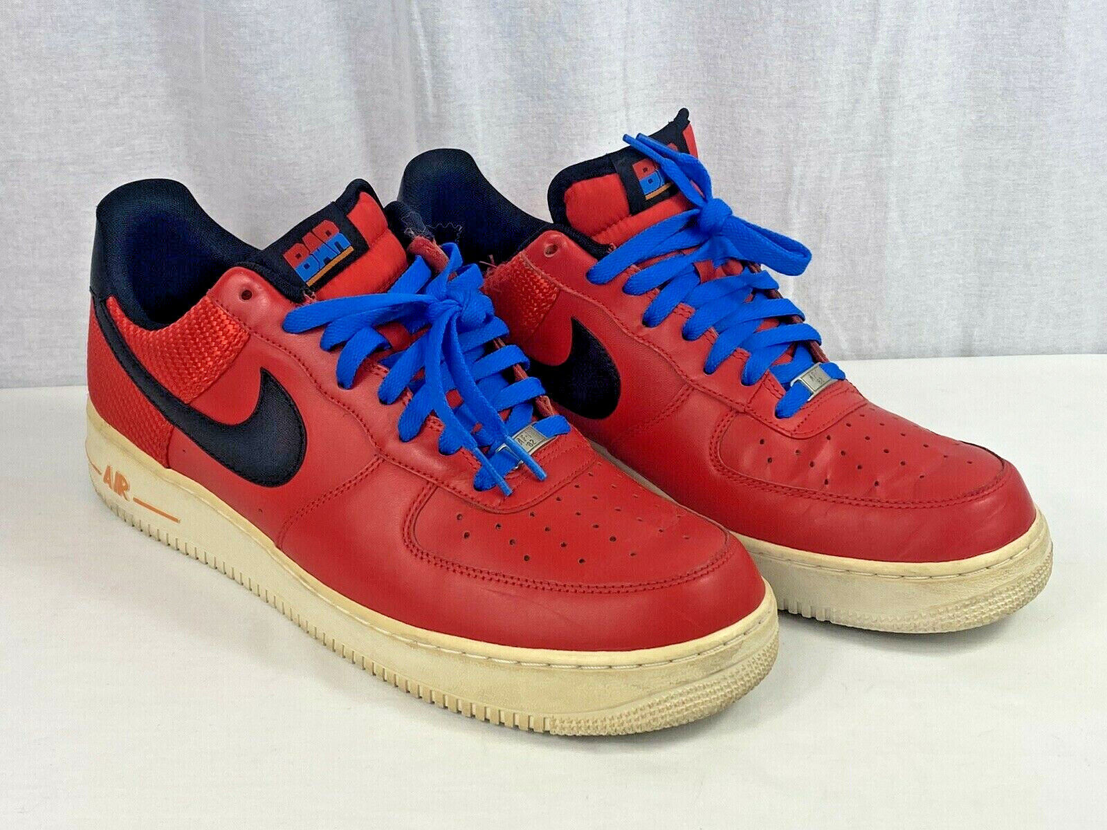 Primary image for Nike Air Force 1 One Low 2012 Barcelona Challenge Red 488298-604 - Sz 13