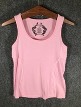 Danskin Now Tank Size M Womens Pink Sleeveless Bright Breathable - £6.37 GBP