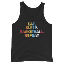 Retro Eat. Sleep. Basketball. Repeat. Vintage Sports Saying Novelty Gift idea Un - £19.97 GBP