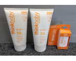Thinkbaby Sunscreen Lotion SPF 50 - 6 oz Duo (ONE DAMAGED CAP) &amp; SPF 30 ... - $29.97