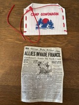 rare American Girl MOLLY Summer story Camp Gowonagin Newspaper Sit Upon ... - $47.03