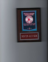 BOSTON RED SOX WORLD SERIES PLAQUE BASEBALL CHAMPIONS CHAMPS MLB NEW 2018 - £3.86 GBP