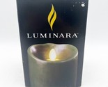 luminara flameless candles green 3.5 X 5” Pine Scent With Timer - $29.99