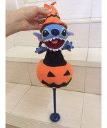 Disneystore Stitch Flexible Pumpkin Plush Doll. Halloween Theme. RARE - €34,49 EUR