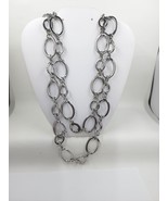 Stainless Steel 35&quot; Multi-Loop Necklace - €23,83 EUR