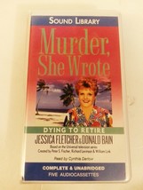 Murder She Wrote Dying to Retire Unabridged Audiobook on Cassette by Don... - $29.99