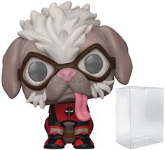 POP Marvel: Deadpool &amp; Wolverine Movie - Dogpool Funko Vinyl Figure (Bundled wit - $29.69